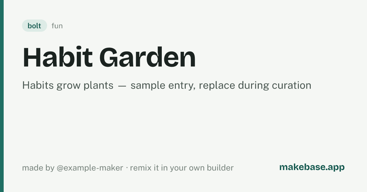 Habit Garden screenshot